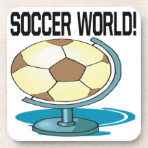 Monde du football sous-bocks