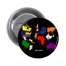 Monde gai badge