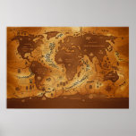 Monde Inversed Affiches