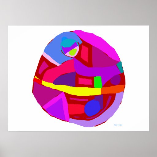 Monde rond posters