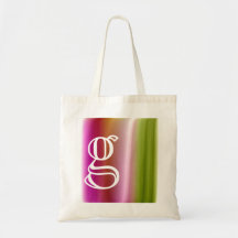 monogramm sac en toile