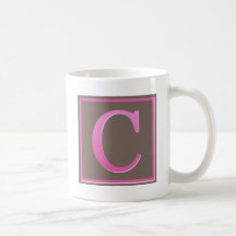 monogramme c tasses