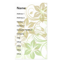 Monogramme Carte De Visite