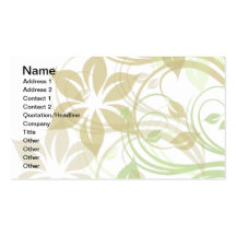 Monogramme Cartes De Visite Personnelles