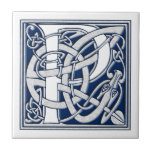 Monogramme celtique de P Carreau En Céramique