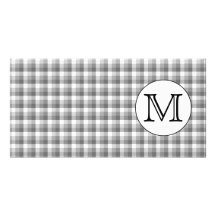 Monogramme fait sur commande. Noir et blanc avec l Modèle Pour Photocarte