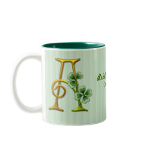 Monogramme irlandais A d'or