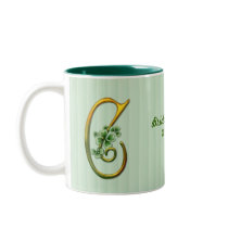 Monogramme irlandais C d'or