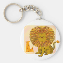 Monogramme L Keychain Porte-clefs