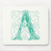 Monogramme un Mousepad Tapis De Souris