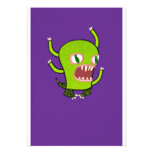 Monstre pourpre faire-parts