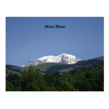 Mont Blanc - Carte Postale