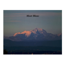 Mont Blanc - Carte Postale