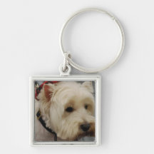 Montagne Terrier blanc occidentale Porte-clefs