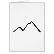 Montagnes Carte De Vœux