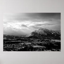 Montagnes de Salzbourg Affiches