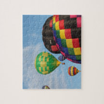 Monter en ballon puzzle avec photo