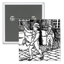 Montez une comptine de Coq-Cheval Badges Avec Agrafe