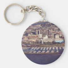 Mooi Lang Strand Sleutel Hanger