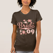 Mooie Bloemblaadje 09 het Overhemd van de Bruid Shirt