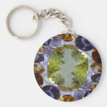Mooie Gem Keychain Sleutel Hanger