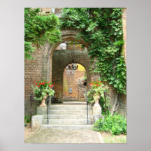 Mooie ruïnes plaat
