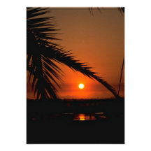 Mooie Zonsondergang: De Baai van de opdracht, San  Persoonlijke Aankondigingen