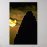 Mooie Zonsondergang: Heidens, Birma Plaat