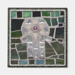Mosaïque Hamsa Starof d'oeil mauvais de David sur  Aimants