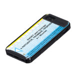 Moscow bus pass case for iPhone 5