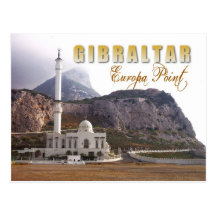 Mosquée au point d'Europa, Gibraltar Cartes Postales