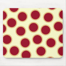 Motif au goût âpre de confiture. Rouge profond de  Tapis De Souris
