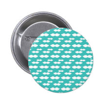 Motif bleu-clair de moustache badge
