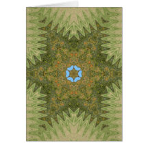 Motif d'automne cartes de vœux