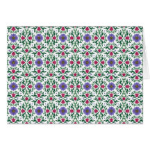 Motif de chinois traditionnel carte de vœux