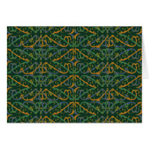 Motif de chinois traditionnel cartes