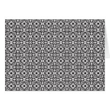 Motif de chinois traditionnel cartes