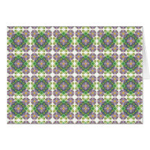Motif de chinois traditionnel cartes de vœux