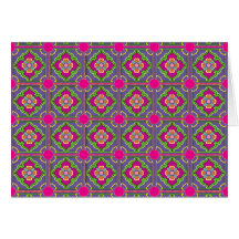 Motif de chinois traditionnel cartes de vœux