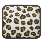 Motif de nature d'impression de taches de peau de  housses ipad