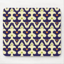 Motif de papier peint d'arabesque de Paisley de da Tapis De Souris