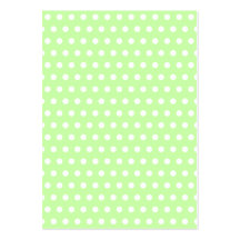 Motif de point vert et blanc de polka. Tacheté Modèles De Cartes De Visite