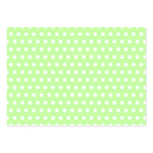 Motif de point vert et blanc de polka. Tacheté Cartes De Visite Professionnelles