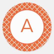 Motif de Quatrefoil Autocollants