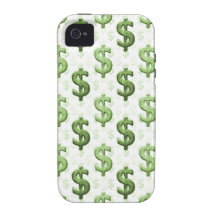 Motif de symbole dollar coques iPhone 4/4S