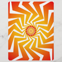 Motif en spirale psychédélique : Art de vecteur : Tract Customisé