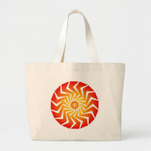 Motif en spirale psychédélique : Art de vecteur : Sacs En Toile