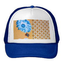 Motif floral Girly chic à la mode de Quatrefoil Casquettes