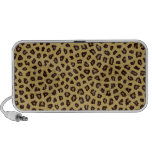 motif génial de poster de animal d'empreinte de lé haut-parleur portable