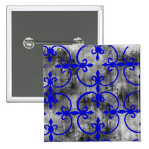 Motif grunge 114 pin's avec agrafe